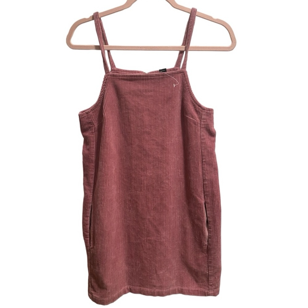 NWOT Womens Forever 21 Corduroy Dress, Mauve color, size Small, pockets